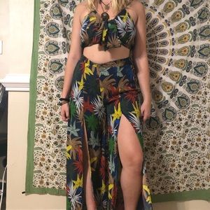 Cute Tropical Pant set